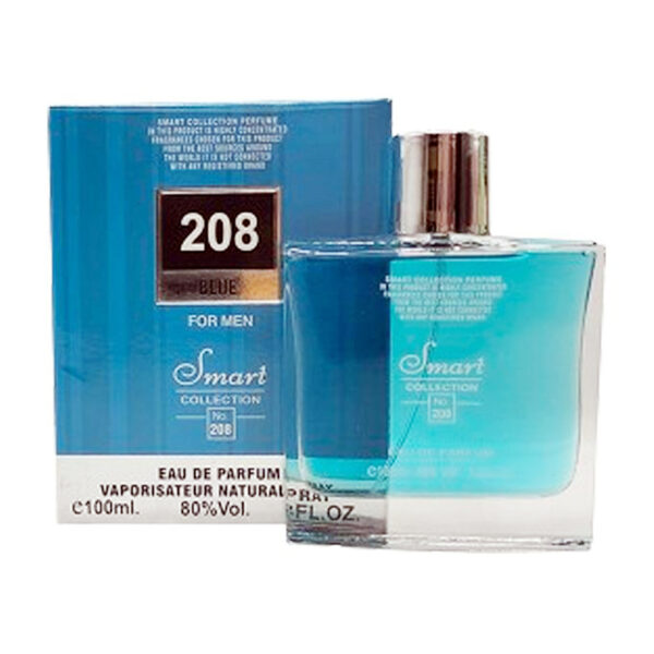 Smart Collection 208 Perfume for Men 100ml – Long Lasting Eau De Parfum - Image 2