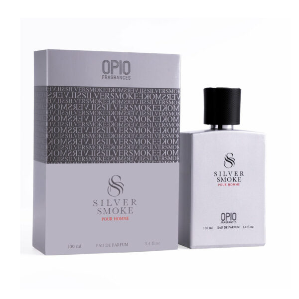 Opio Silver Smoke Pour Homme Eau de Parfum – Sophisticated Men’s Fragrance – 100ml