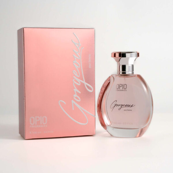 Gorgeous Pour Femme by OPIO – Elegant Floral & Fruity Eau de Toilette – 100ml