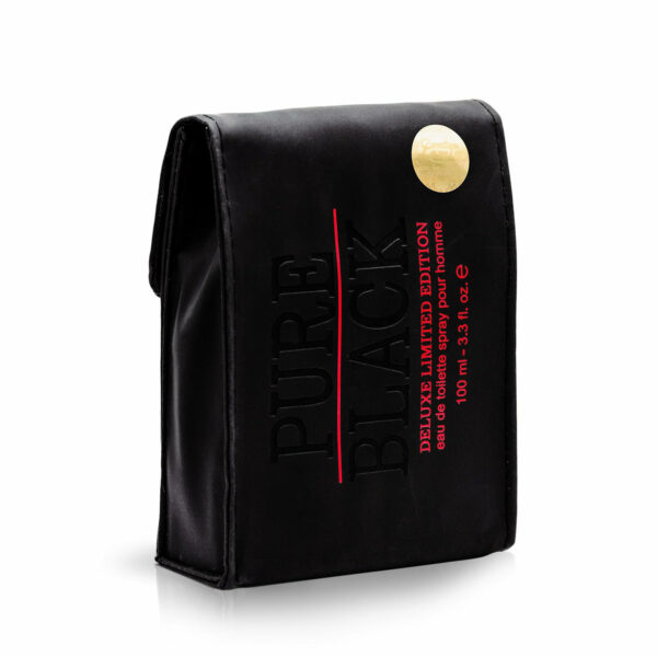 Creation Lamis Pure Black Perfume for Men 100ml – Intense, Long Lasting Fragrance - Image 2