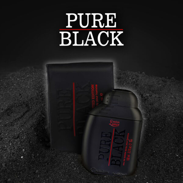 Creation Lamis Pure Black Perfume for Men 100ml – Intense, Long Lasting Fragrance - Image 5