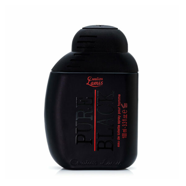 Creation Lamis Pure Black Perfume for Men 100ml – Intense, Long Lasting Fragrance - Image 6