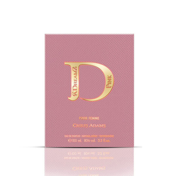Chris Adams Dreamz Pink Perfume for Women 100ml – Elegant Long-Lasting Eau de Parfum - Image 3