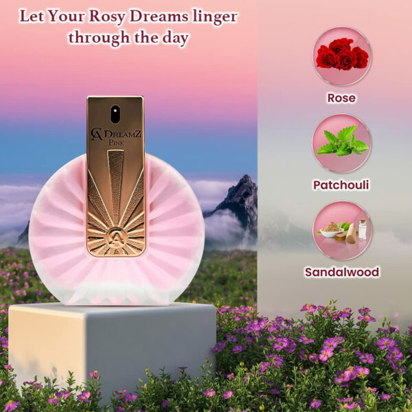 Chris Adams Dreamz Pink Perfume for Women 100ml – Elegant Long-Lasting Eau de Parfum - Image 6