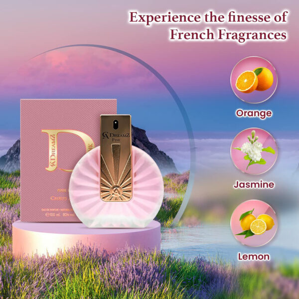 Chris Adams Dreamz Pink Perfume for Women 100ml – Elegant Long-Lasting Eau de Parfum - Image 8