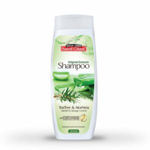 Saeed Ghani Tea Tree & Aloe Vera Shampoo – Hairfall & Damage Control – 200ml