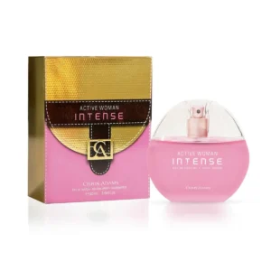Chris Adams Active Woman Intense Perfume 80ml – Elegant Long-Lasting Scent for Women