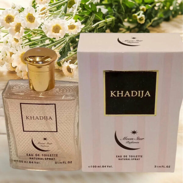 Khadija Eau de Toilette by Moon Star – Soft Floral Fragrance for Women – 100ml - Image 4