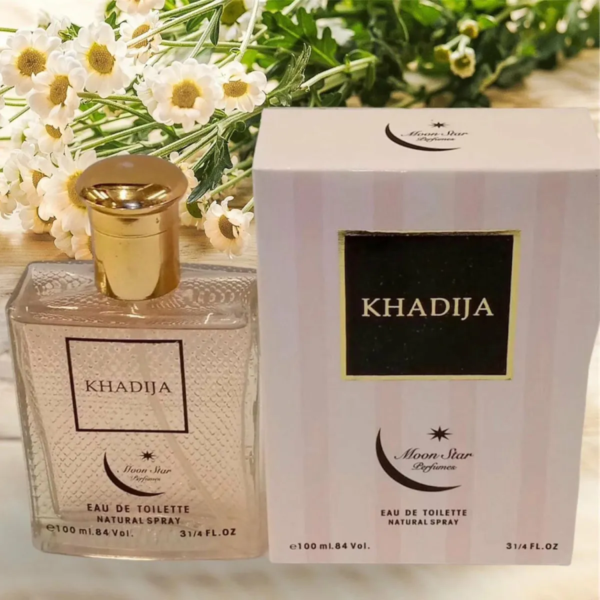 Khadija Eau de Toilette by Moon Star – Soft Floral Fragrance for Women – 100ml - Image 4