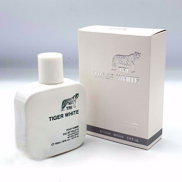 Tiger White Eau de Toilette 100ml – Bold Fragrance for Men - Image 2