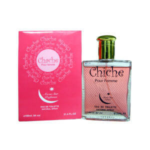 Chiche Pour Femme Eau de Toilette by Moon Star – Elegant Pink Floral Scent for Women – 100ml