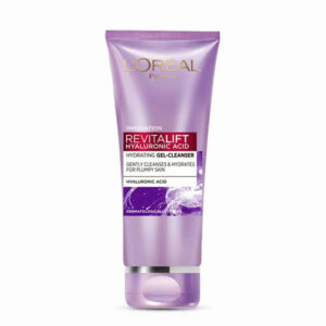 L'Oréal Paris Revitalift Hyaluronic Acid Face Wash 100ml – Hydrating Gel Cleanser for Plumpy Skin