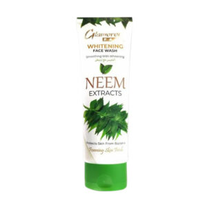 Glamorous Face Neem Whitening Face Wash 100g – Anti-Bacterial & Acne Control Cleanser for Clear Skin