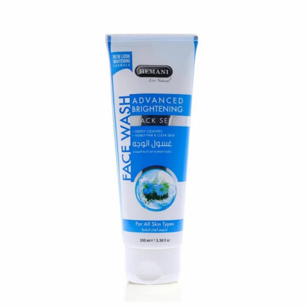 Hemani Advanced Brightening Face Wash 100ml – With Black Seed for Clear & Radiant Skin - Image 6