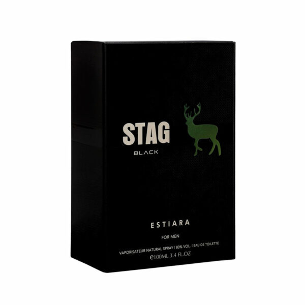 Stag Black by Estiara – Eau De Parfum for Men – 100ml – Bold, Long-Lasting Masculine Scent – Ideal Daily & Night Wear - Image 8