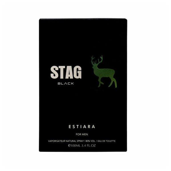 Stag Black by Estiara – Eau De Parfum for Men – 100ml – Bold, Long-Lasting Masculine Scent – Ideal Daily & Night Wear - Image 7