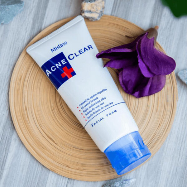Mistine Acne Clear Facial Foam – Oil Control & Acne Scar Cleanser (Suitable for Acne-Prone Skin) - Image 3