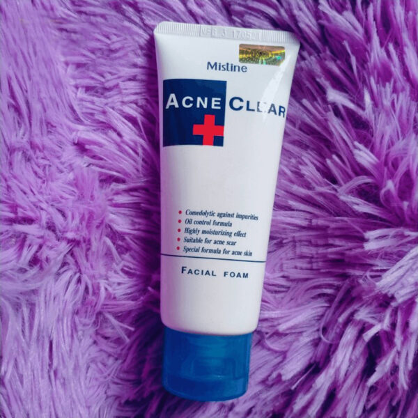 Mistine Acne Clear Facial Foam – Oil Control & Acne Scar Cleanser (Suitable for Acne-Prone Skin) - Image 11