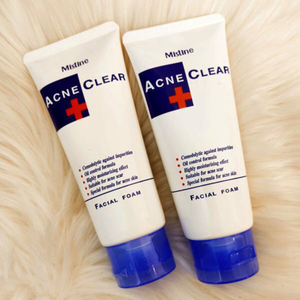 Mistine Acne Clear Facial Foam – Oil Control & Acne Scar Cleanser (Suitable for Acne-Prone Skin) - Image 13