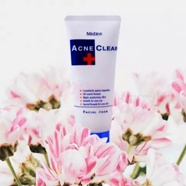 Mistine Acne Clear Facial Foam – Oil Control & Acne Scar Cleanser (Suitable for Acne-Prone Skin) - Image 16