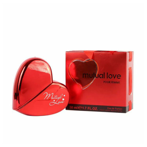 Mutual Love Pour Femme – Heart-Shaped Romantic Eau de Parfum 50ml