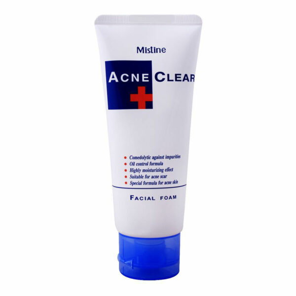 Mistine Acne Clear Facial Foam – Oil Control & Acne Scar Cleanser (Suitable for Acne-Prone Skin) - Image 17