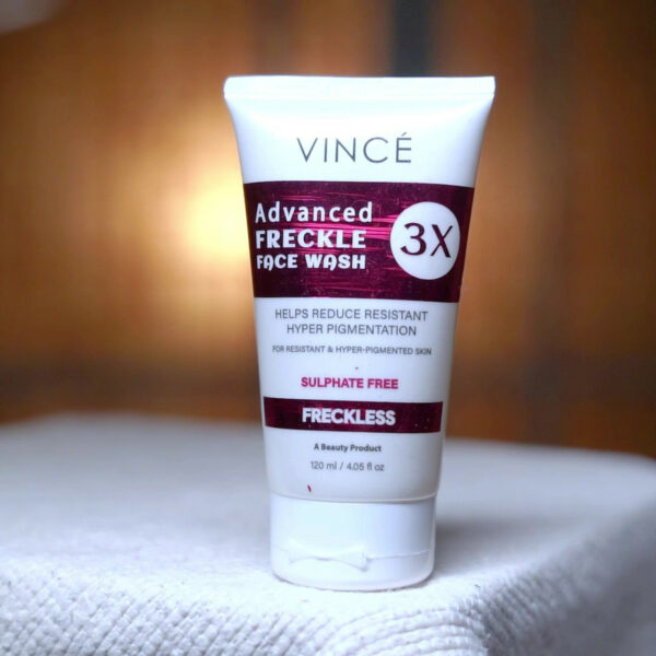Vincé Advanced Freckle Face Wash 120ml – 3X Freckle & Hyperpigmentation Cleanser | Sulfate-Free - Image 5