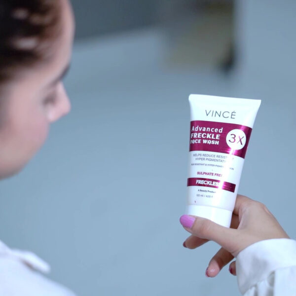 Vincé Advanced Freckle Face Wash 120ml – 3X Freckle & Hyperpigmentation Cleanser | Sulfate-Free - Image 6