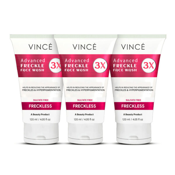 Vincé Advanced Freckle Face Wash 120ml – 3X Freckle & Hyperpigmentation Cleanser | Sulfate-Free - Image 8