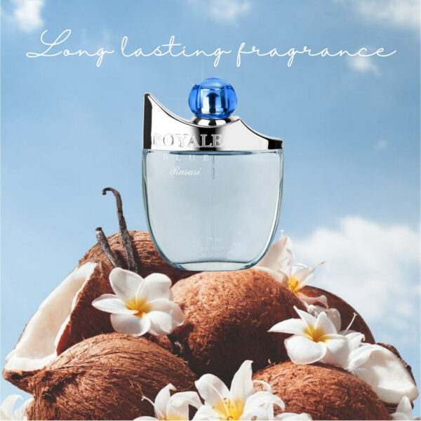 Rasasi Royale Blue Perfume – Refreshing Masculine EDP 75ml for Men - Image 8