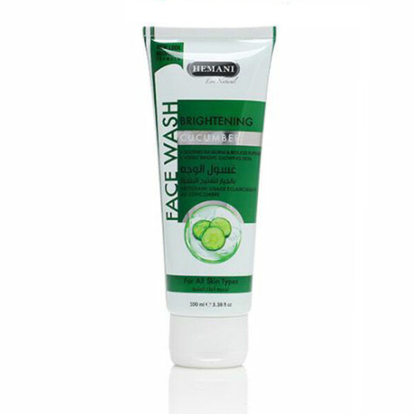 Hemani Cucumber Brightening Face Wash (100ml) – Refreshing & Oil Control Cleanser for All Skin Types