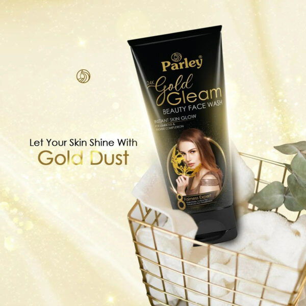 Parley 24K Gold Gleam Beauty Face Wash – Instant Skin Glow Cleanser for Radiant & Luminous Skin - Image 4