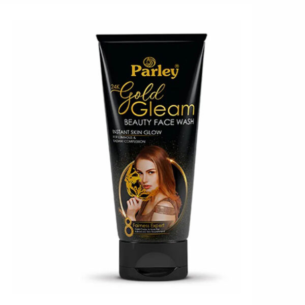 Parley 24K Gold Gleam Beauty Face Wash – Instant Skin Glow Cleanser for Radiant & Luminous Skin