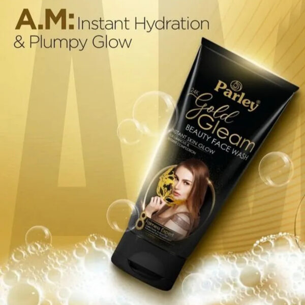 Parley 24K Gold Gleam Beauty Face Wash – Instant Skin Glow Cleanser for Radiant & Luminous Skin - Image 7