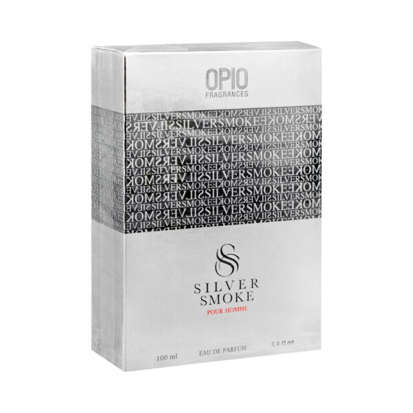 Opio Silver Smoke Pour Homme Eau de Parfum – Sophisticated Men’s Fragrance – 100ml - Image 3