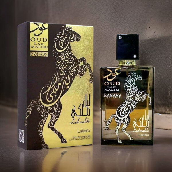 Lattafa Oud Lail Maleki Perfume for Men – Long Lasting Oriental Eau de Parfum – 100 - Image 2