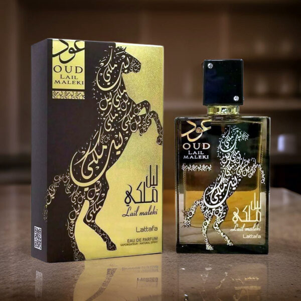 Lattafa Oud Lail Maleki Perfume for Men – Long Lasting Oriental Eau de Parfum – 100 - Image 4