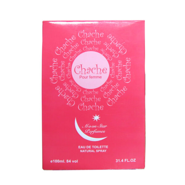 Chiche Pour Femme Eau de Toilette by Moon Star – Elegant Pink Floral Scent for Women – 100ml - Image 4