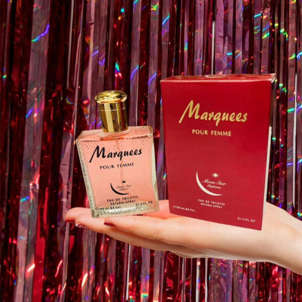 Marquees Pour Femme by Moon Star – Elegant Floral Perfume for Women – 100ml EDT - Image 4