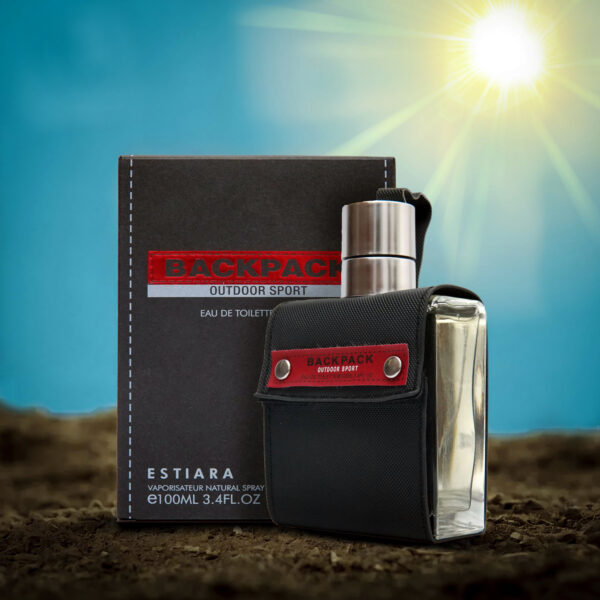 Backpack Outdoor Sport by Estiara – Sporty & Rugged EDT for Men – 100ml - Image 7