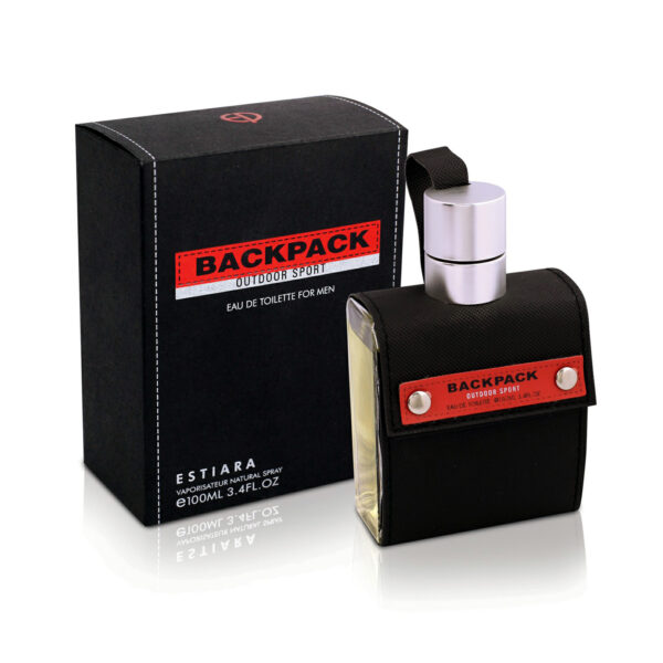 Backpack Outdoor Sport by Estiara – Sporty & Rugged EDT for Men – 100ml - Image 4