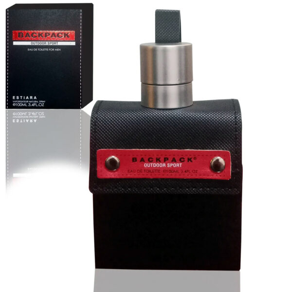 Backpack Outdoor Sport by Estiara – Sporty & Rugged EDT for Men – 100ml - Image 5