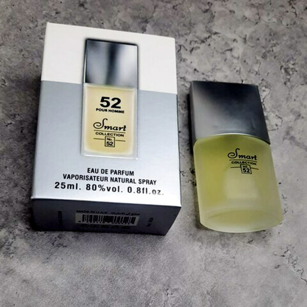 Smart Collection No. 52 Eau de Parfum for Men – Classic Citrus Woody Scent – 25ml - Image 2