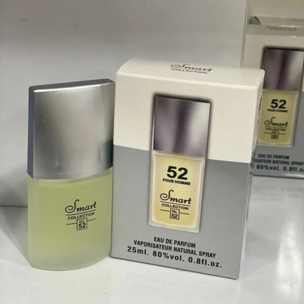 Smart Collection No. 52 Eau de Parfum for Men – Classic Citrus Woody Scent – 25ml - Image 3