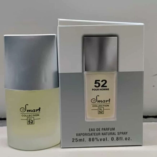 Smart Collection No. 52 Eau de Parfum for Men – Classic Citrus Woody Scent – 25ml - Image 6