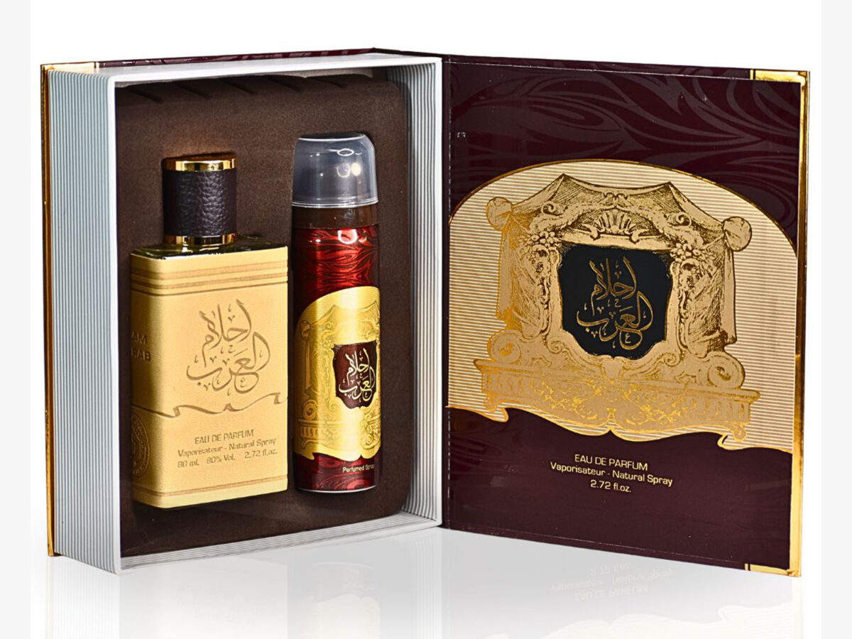 Ahlam Al Arab EDP 80ml with Deo Arabic Perfume Gift Set