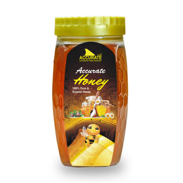 Accurate Honey – 100% Pure & Organic Natural Honey – 1kg – Healthy Sweetener