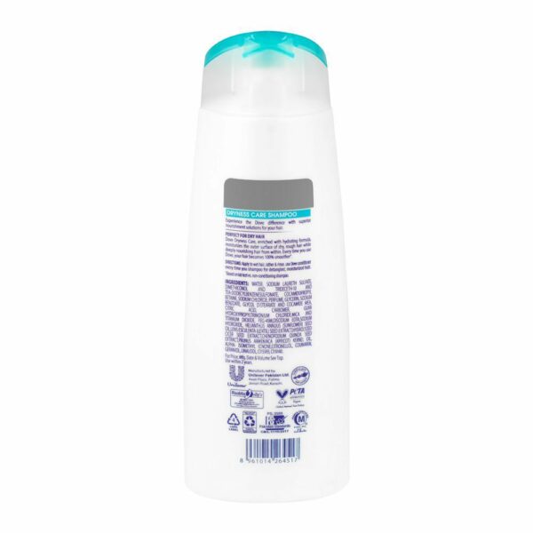 Dove Dryness Care Shampoo – Bio-Protein Care with Nutri-Lock Actives – 175ml - Image 2