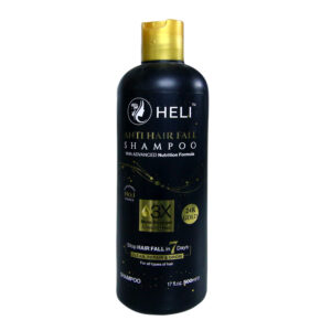 Heli Anti Hair Fall Shampoo – 24K Gold, Advanced Nutrition Formula – 500ml