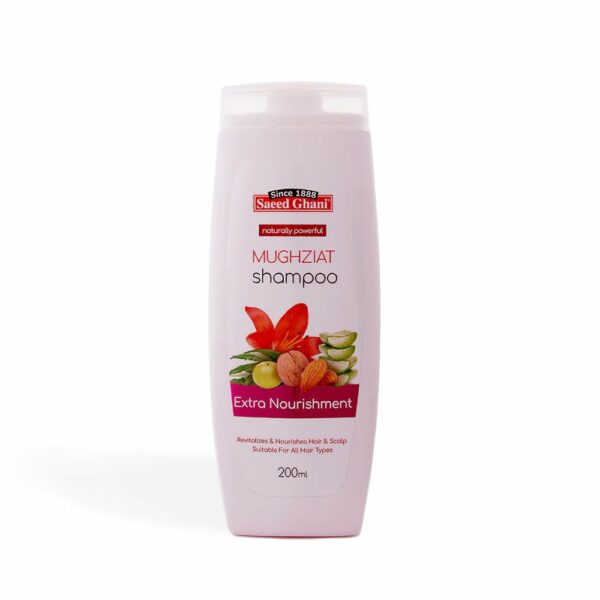 Saeed Ghani Mughziat Shampoo – Extra Nourishment, Revitalizing & Nourishing Hair Care – 200ml - Image 4